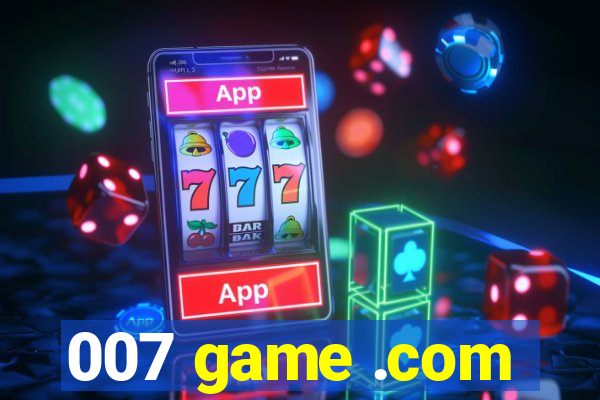 007 game .com